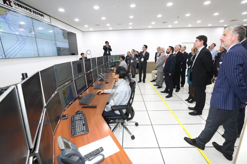 산 해운대구 송정동 KT부산국제센터에 구축된 국제해저케이블 콤플렉스